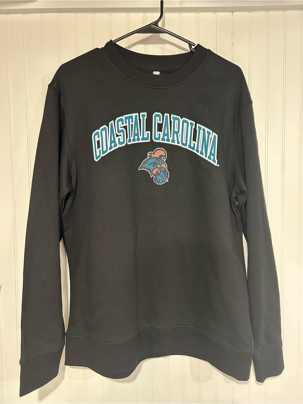 Fanatics Unisex Coastal Carolina Black Crewneck Sweatshirt